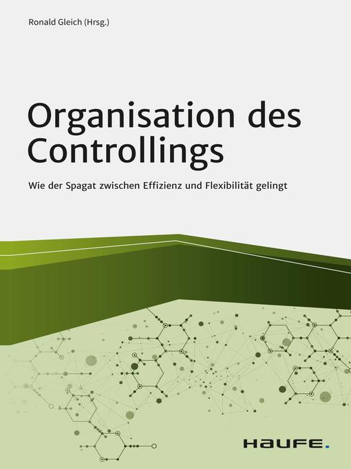 Title details for Organisation des Controllings by Ronald Gleich - Available